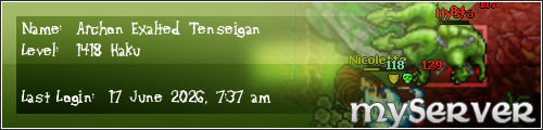 Signature for player Archon Exalted Tenseigan