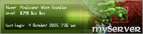 Signature for player Vindicator Wise Guardian